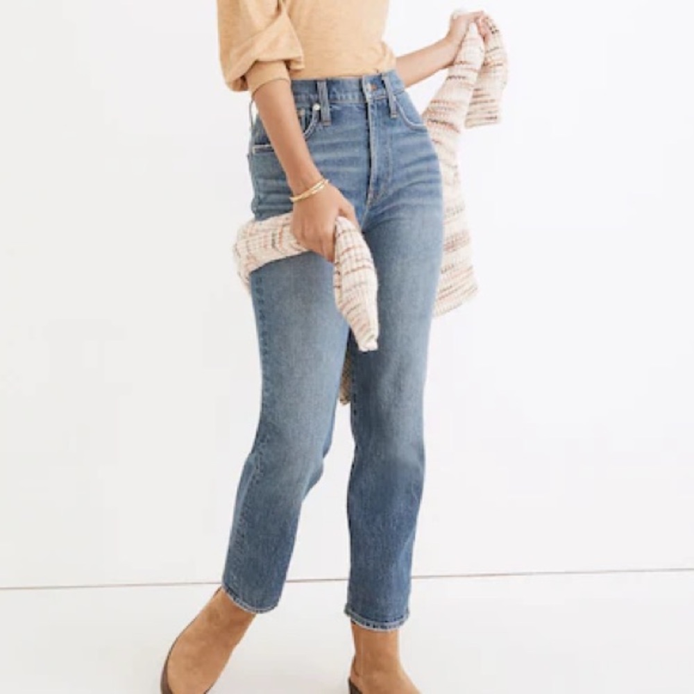 Madewell The Perfect Vintage Jeans in Belbury Wash Tencel Denim Edition